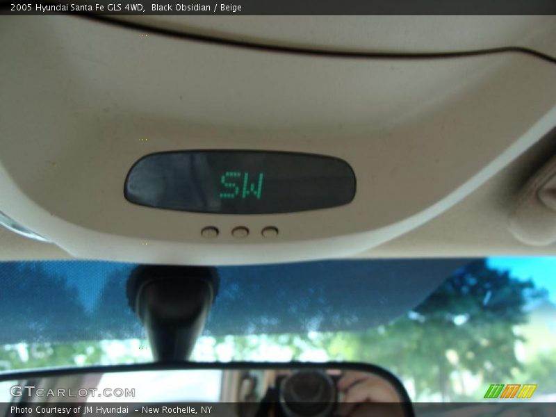 Black Obsidian / Beige 2005 Hyundai Santa Fe GLS 4WD