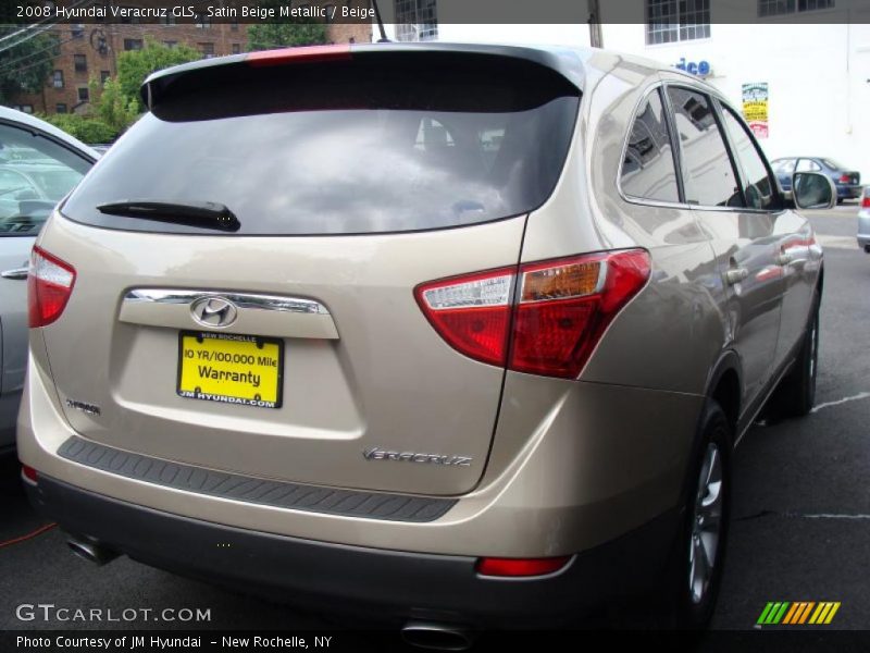 Satin Beige Metallic / Beige 2008 Hyundai Veracruz GLS