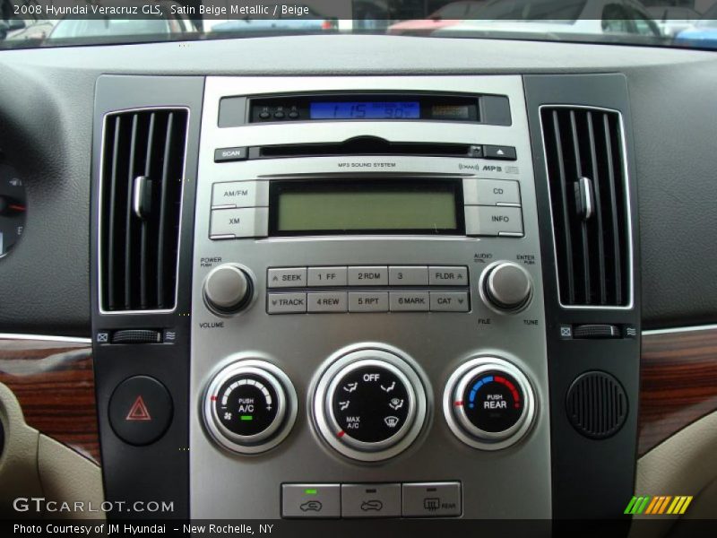 Satin Beige Metallic / Beige 2008 Hyundai Veracruz GLS
