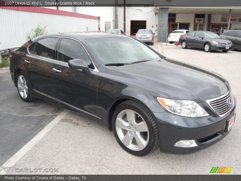 Smokey Granite Mica / Black 2007 Lexus LS 460 L