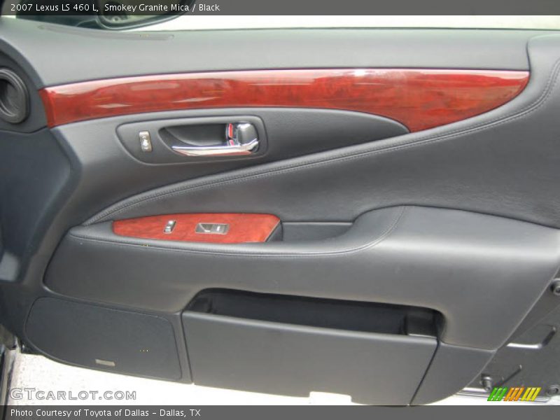 Smokey Granite Mica / Black 2007 Lexus LS 460 L
