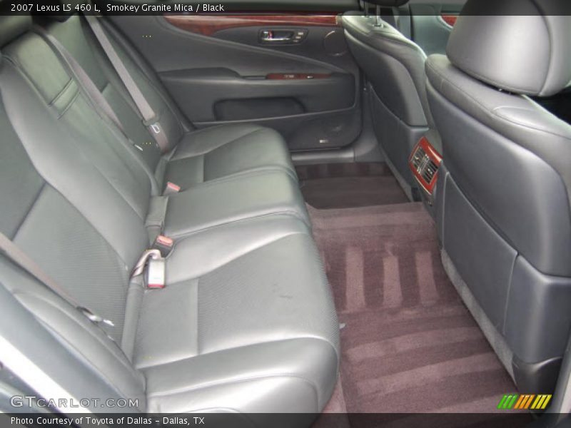 Smokey Granite Mica / Black 2007 Lexus LS 460 L