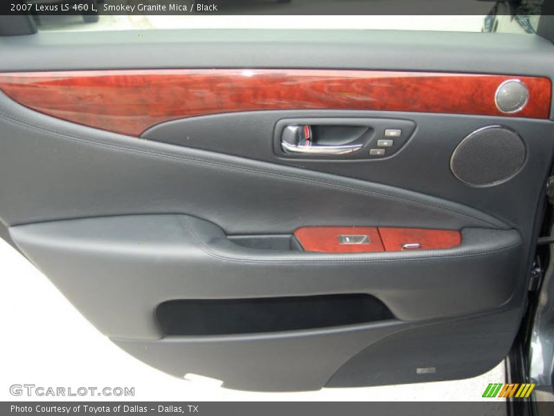 Smokey Granite Mica / Black 2007 Lexus LS 460 L