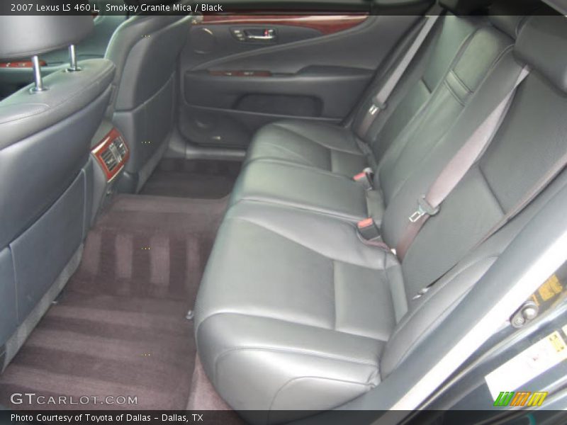 Smokey Granite Mica / Black 2007 Lexus LS 460 L