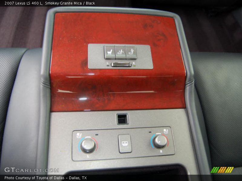 Smokey Granite Mica / Black 2007 Lexus LS 460 L