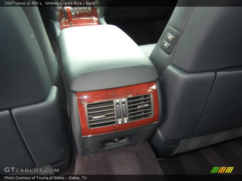 Smokey Granite Mica / Black 2007 Lexus LS 460 L