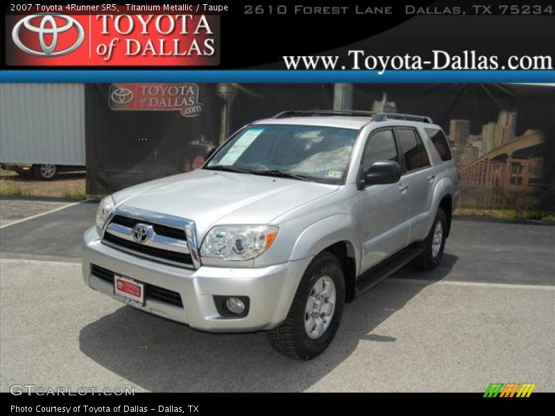 Titanium Metallic / Taupe 2007 Toyota 4Runner SR5