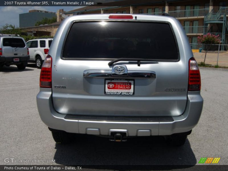 Titanium Metallic / Taupe 2007 Toyota 4Runner SR5