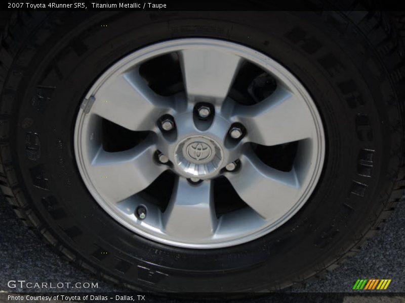 Titanium Metallic / Taupe 2007 Toyota 4Runner SR5