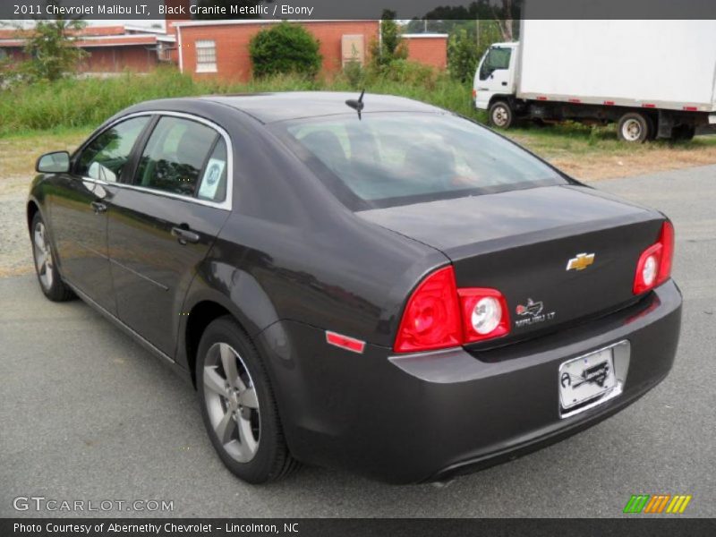Black Granite Metallic / Ebony 2011 Chevrolet Malibu LT