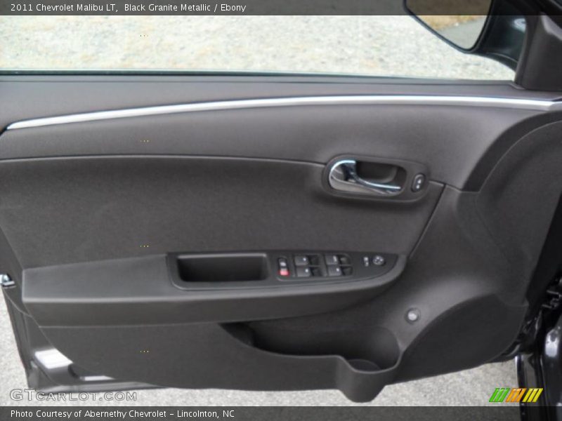 Black Granite Metallic / Ebony 2011 Chevrolet Malibu LT