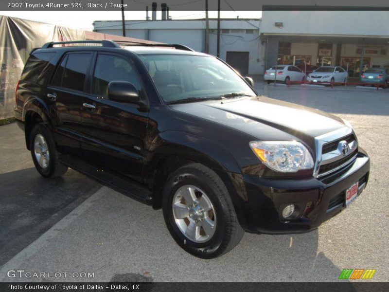 Black / Taupe 2007 Toyota 4Runner SR5