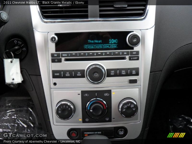 Black Granite Metallic / Ebony 2011 Chevrolet Malibu LT
