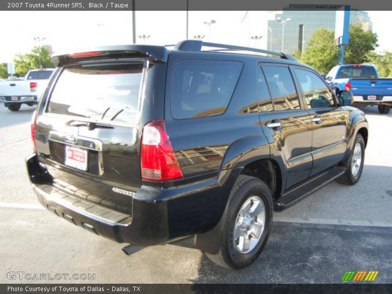 Black / Taupe 2007 Toyota 4Runner SR5