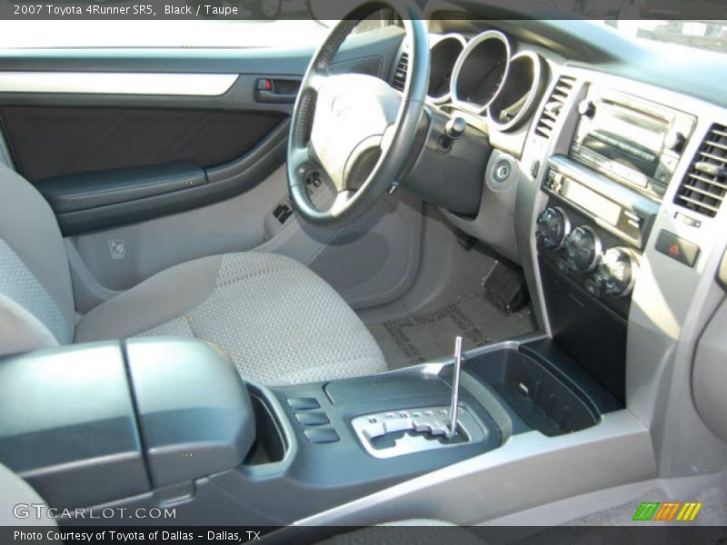 Black / Taupe 2007 Toyota 4Runner SR5