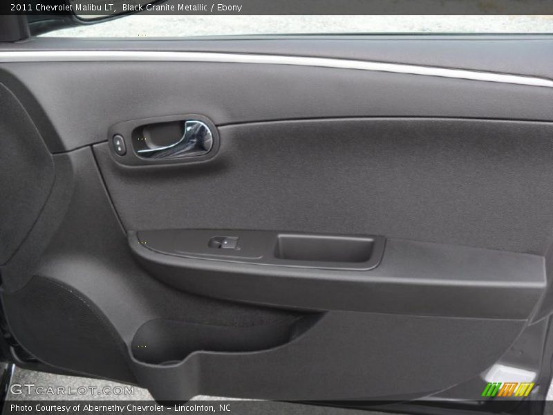 Black Granite Metallic / Ebony 2011 Chevrolet Malibu LT