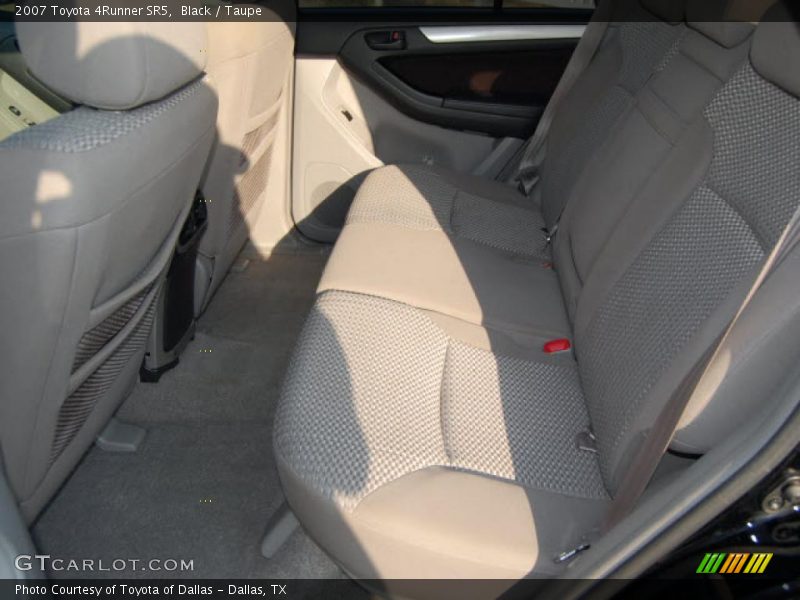 Black / Taupe 2007 Toyota 4Runner SR5
