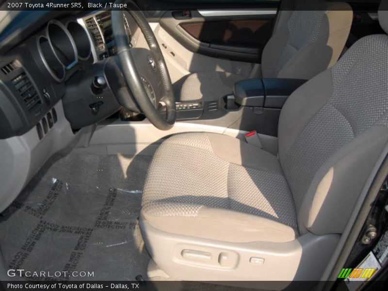 Black / Taupe 2007 Toyota 4Runner SR5