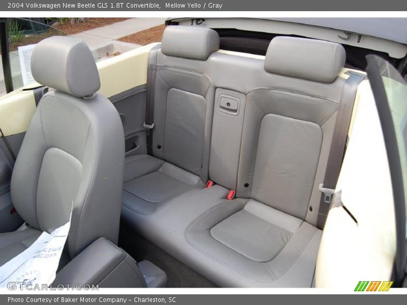 Mellow Yello / Gray 2004 Volkswagen New Beetle GLS 1.8T Convertible