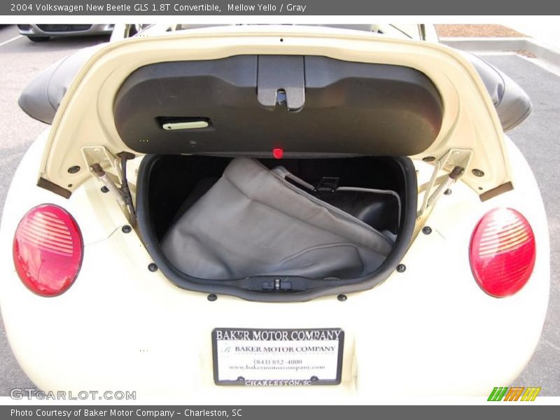 Mellow Yello / Gray 2004 Volkswagen New Beetle GLS 1.8T Convertible
