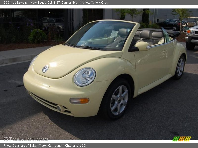 Mellow Yello / Gray 2004 Volkswagen New Beetle GLS 1.8T Convertible