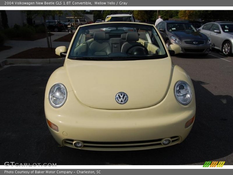 Mellow Yello / Gray 2004 Volkswagen New Beetle GLS 1.8T Convertible