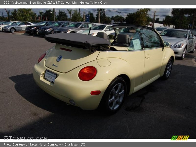 Mellow Yello / Gray 2004 Volkswagen New Beetle GLS 1.8T Convertible