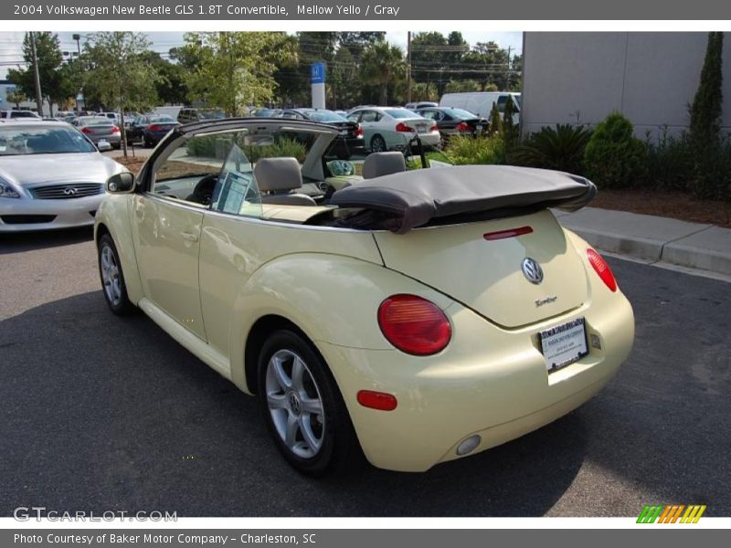 Mellow Yello / Gray 2004 Volkswagen New Beetle GLS 1.8T Convertible
