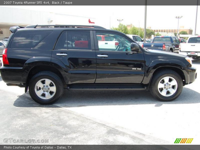 Black / Taupe 2007 Toyota 4Runner SR5 4x4