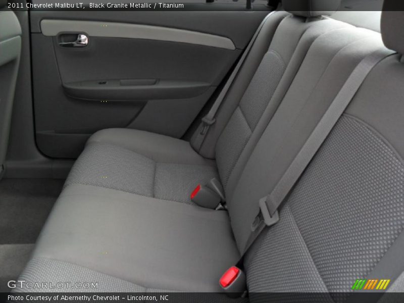 Black Granite Metallic / Titanium 2011 Chevrolet Malibu LT