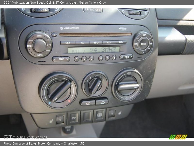 Mellow Yello / Gray 2004 Volkswagen New Beetle GLS 1.8T Convertible