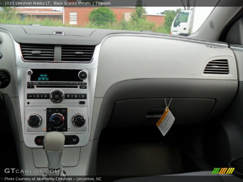 Black Granite Metallic / Titanium 2011 Chevrolet Malibu LT