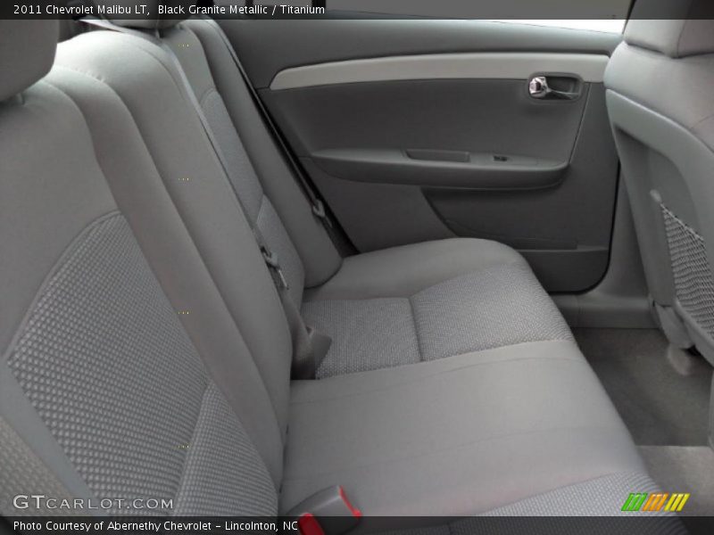 Black Granite Metallic / Titanium 2011 Chevrolet Malibu LT