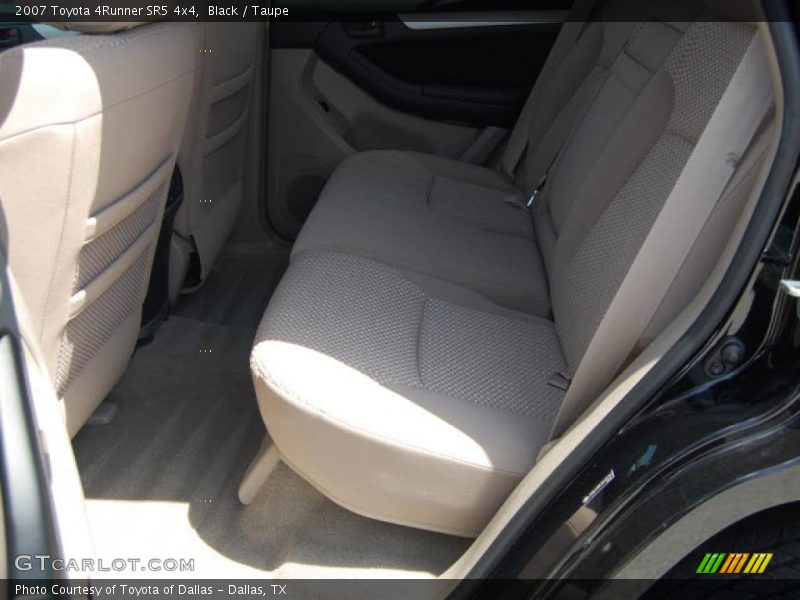 Black / Taupe 2007 Toyota 4Runner SR5 4x4