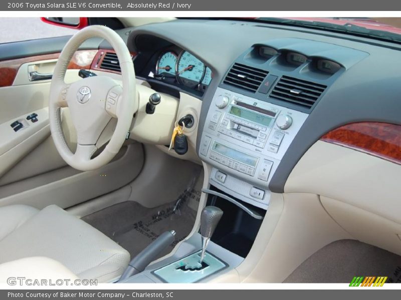 Absolutely Red / Ivory 2006 Toyota Solara SLE V6 Convertible