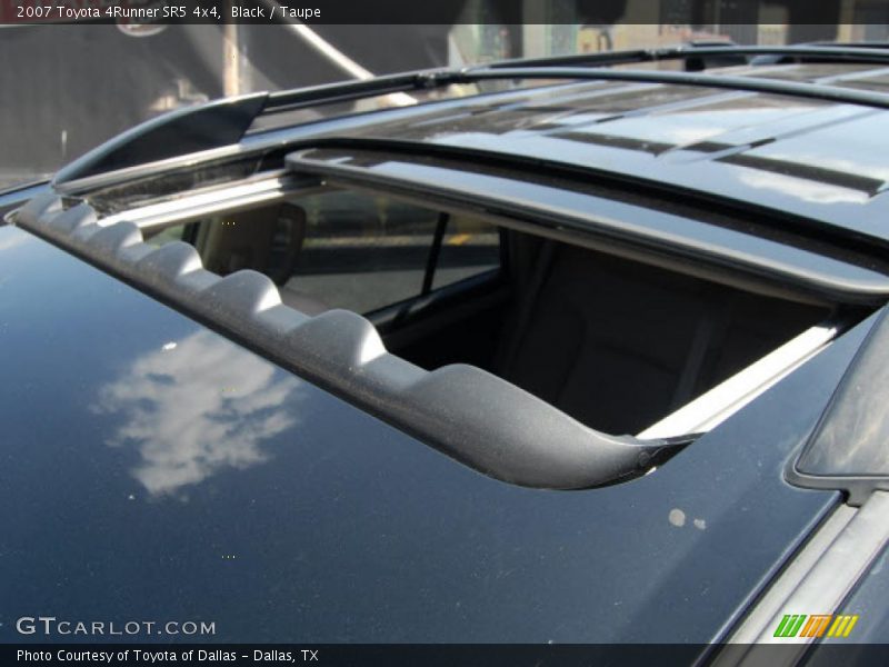 Black / Taupe 2007 Toyota 4Runner SR5 4x4