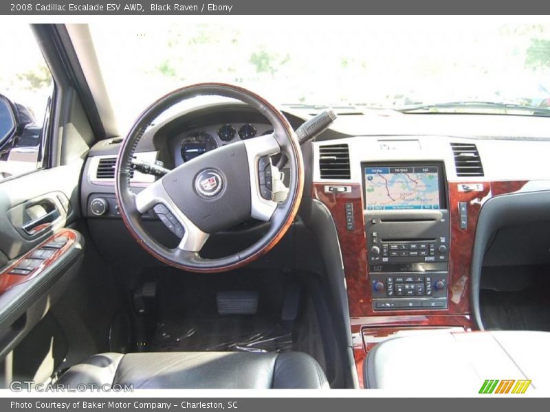 Black Raven / Ebony 2008 Cadillac Escalade ESV AWD