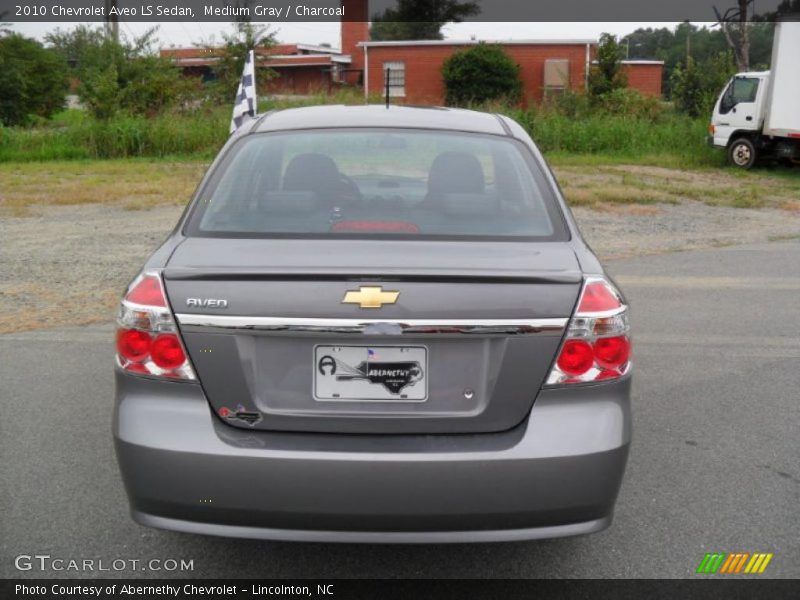 Medium Gray / Charcoal 2010 Chevrolet Aveo LS Sedan