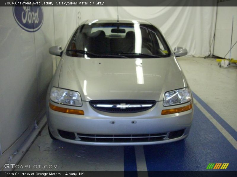 Galaxy Silver Metallic / Gray 2004 Chevrolet Aveo Sedan
