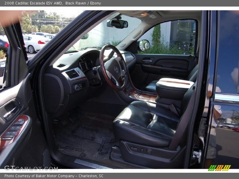 Black Raven / Ebony 2008 Cadillac Escalade ESV AWD