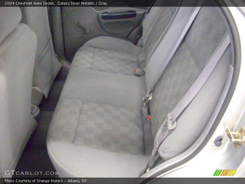 Galaxy Silver Metallic / Gray 2004 Chevrolet Aveo Sedan