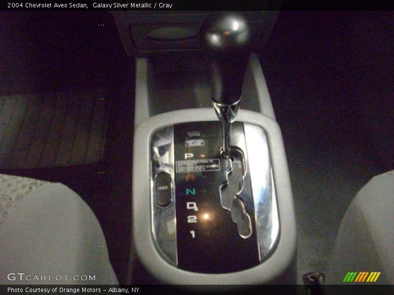 Galaxy Silver Metallic / Gray 2004 Chevrolet Aveo Sedan