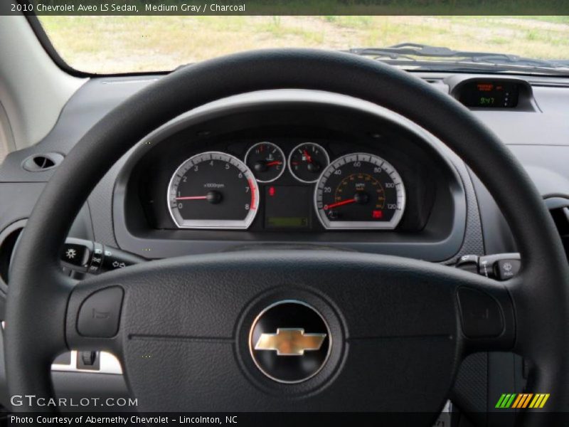 Medium Gray / Charcoal 2010 Chevrolet Aveo LS Sedan