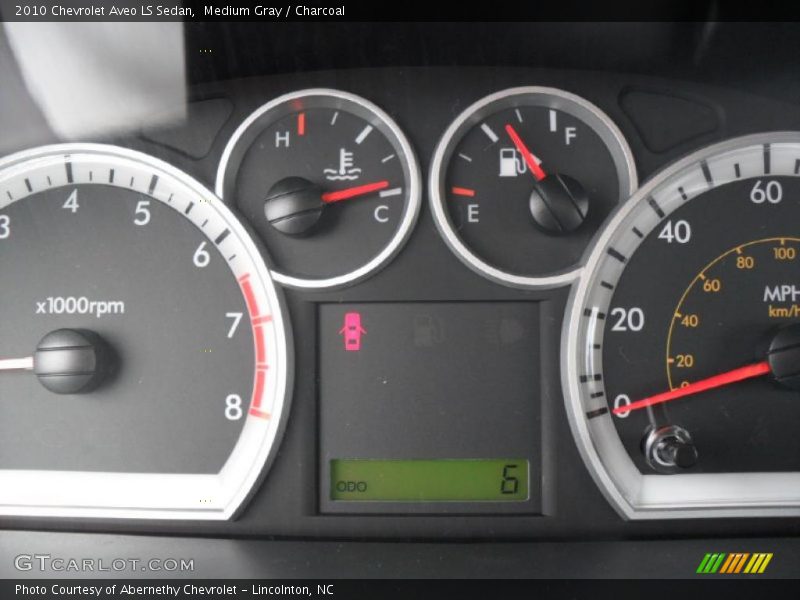 Medium Gray / Charcoal 2010 Chevrolet Aveo LS Sedan
