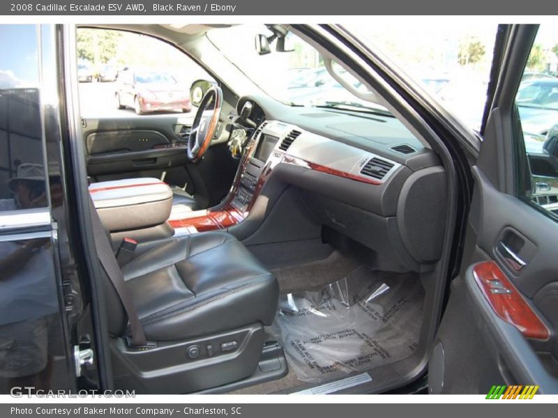 Black Raven / Ebony 2008 Cadillac Escalade ESV AWD