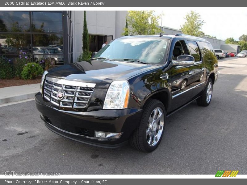 Black Raven / Ebony 2008 Cadillac Escalade ESV AWD