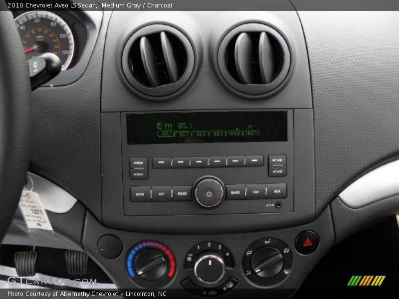 Medium Gray / Charcoal 2010 Chevrolet Aveo LS Sedan