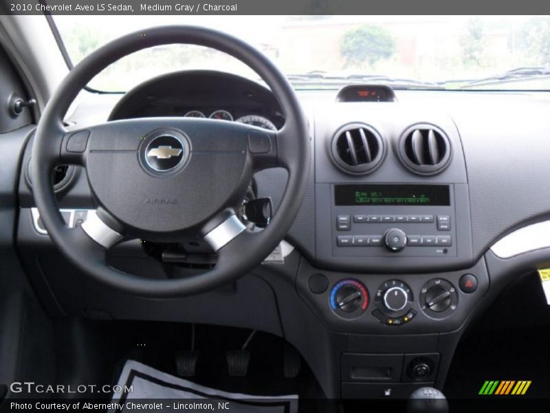 Medium Gray / Charcoal 2010 Chevrolet Aveo LS Sedan