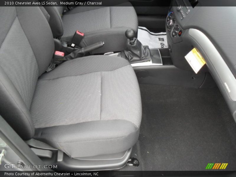 Medium Gray / Charcoal 2010 Chevrolet Aveo LS Sedan