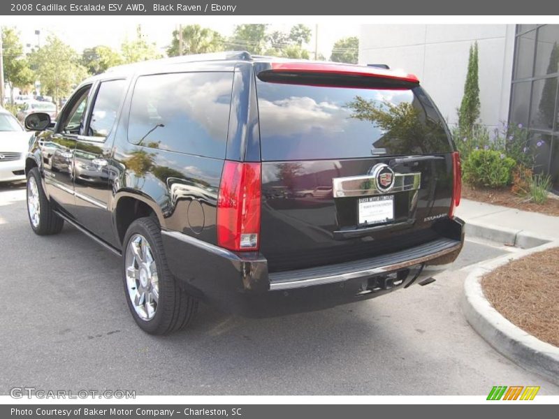 Black Raven / Ebony 2008 Cadillac Escalade ESV AWD